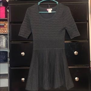 Dark grey sun dress